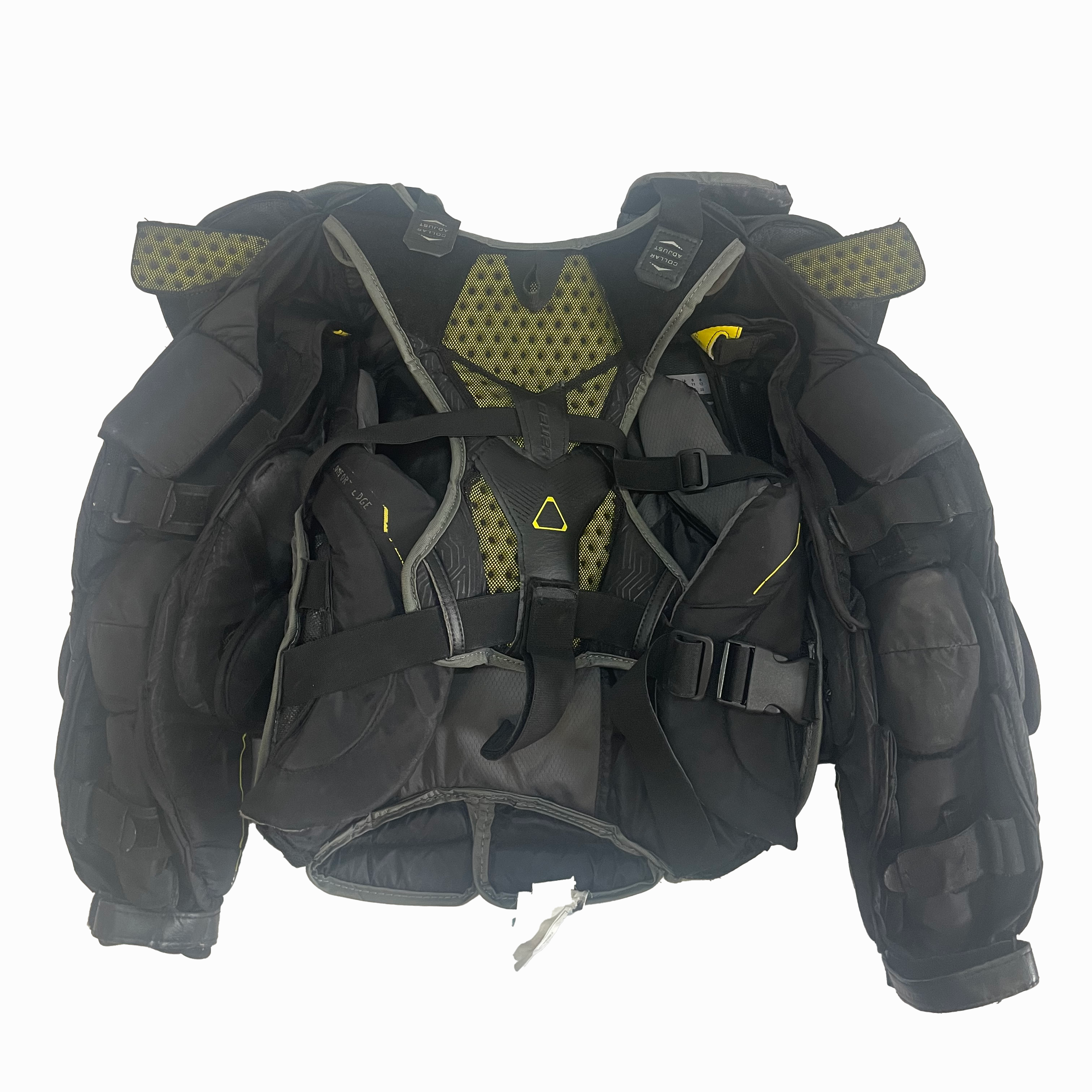 Bauer Supreme Mach - Plastron de gardien de but Pro Stock d'occasion (noir)